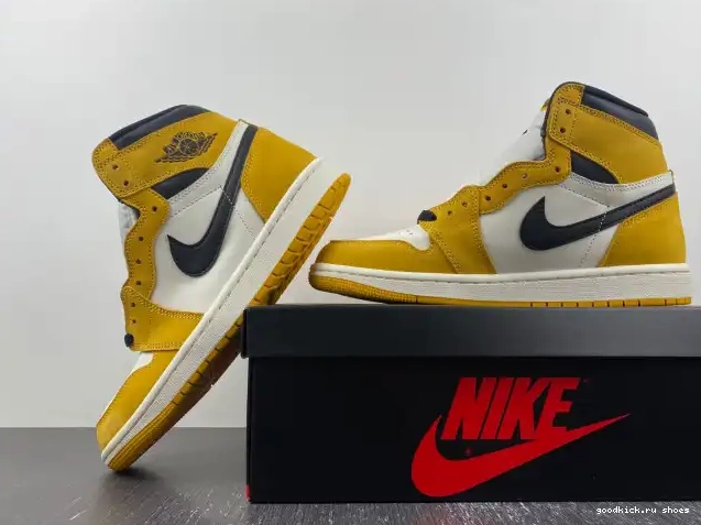 Rep Yellow High OG Air Ochre Jordan 1 DZ5485-701 0412